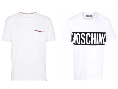 White T-shirts are not expensive, it is very important how to combine them.
