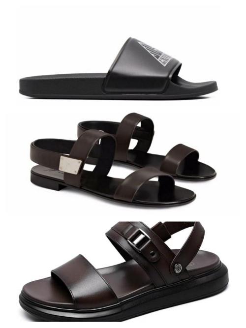 The more ordinary sandals and slippers, more you can see taste of men
