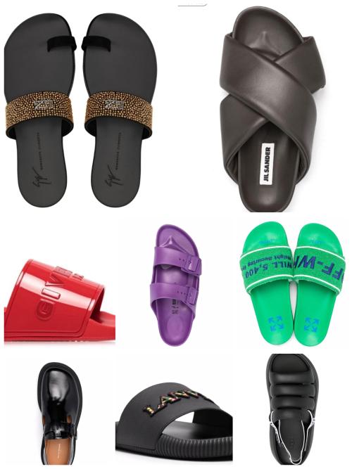 The more ordinary sandals and slippers, more you can see taste of men

