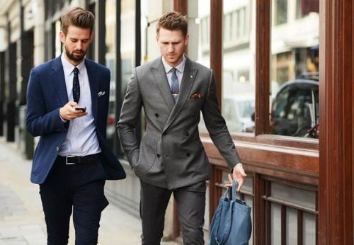 Men's formal suit, how to tie a tie in a suit (how to tie a tie)
