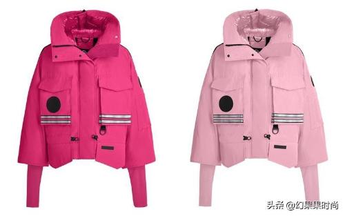 Canada Goose is more feminine in this regard! Feel free to add pink to your clothes
