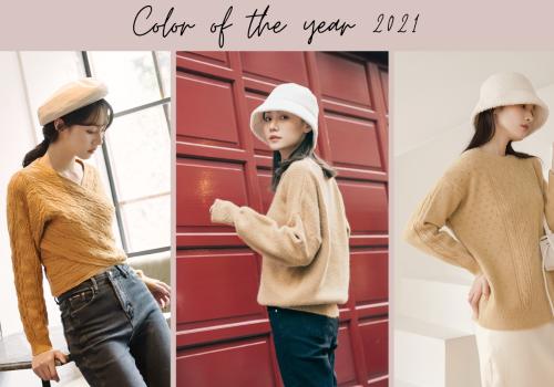 2021 presents color trend of wearing and matching, six colors match with winter styles for everyday use, and you can control the trend.
