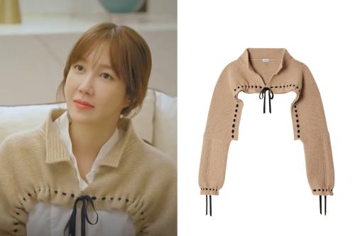 The upper class, in which money, power and desire coexist, is worn by heroine of popular Korean drama "Top Floor".
